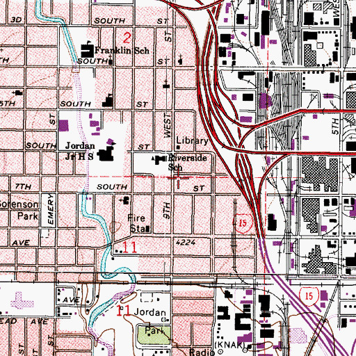 Topographic Map of Doull Brothers, UT