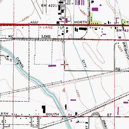 Topographic Map of Fritsch and Zulchs Addition, UT