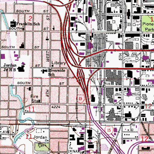 Topographic Map of Kimballs, UT