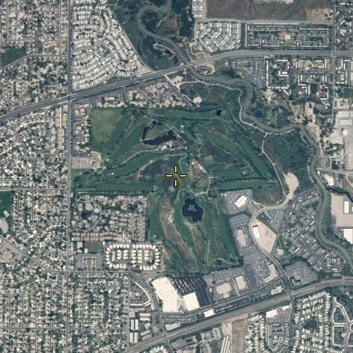 Aerial/Satellite Image of Meadow Brook Golf Course, UT