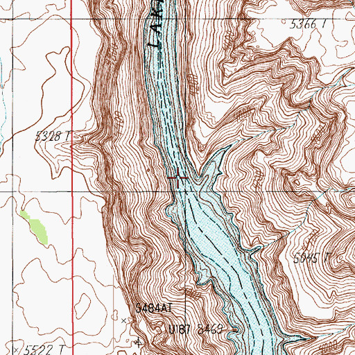 Topographic Map of D Julien Inscription-1836 (historical), UT