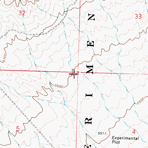 Topographic Map of Desert Experimental Range, UT