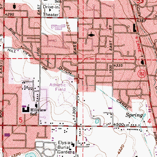 Topographic Map of J and S Subdivision, UT