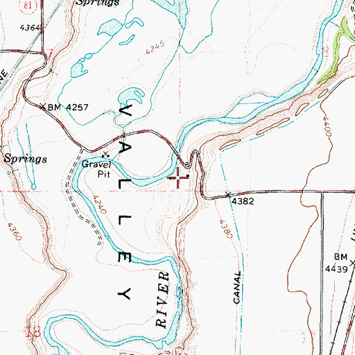 Topographic Map of Historical Monument Stage Station, UT