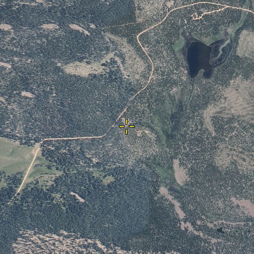 Aerial/Satellite Image of Lucky Spring, UT