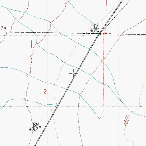 Topographic Map of Sulphur Wash, UT