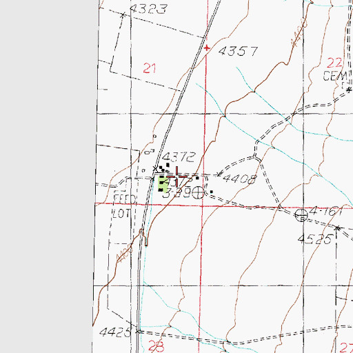 Topographic Map of Iosepa (historical), UT