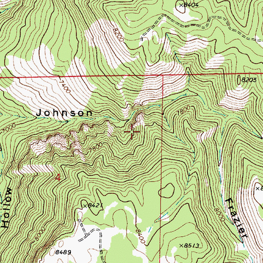 Topographic Map of Monte Cristo Range, UT