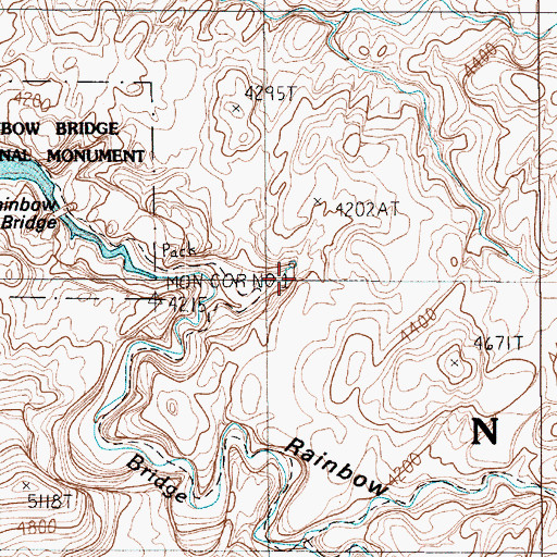 Topographic Map of Echo Camp, UT