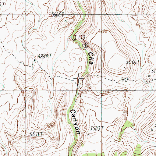 Topographic Map of Navajo Mountain Trailhead, UT