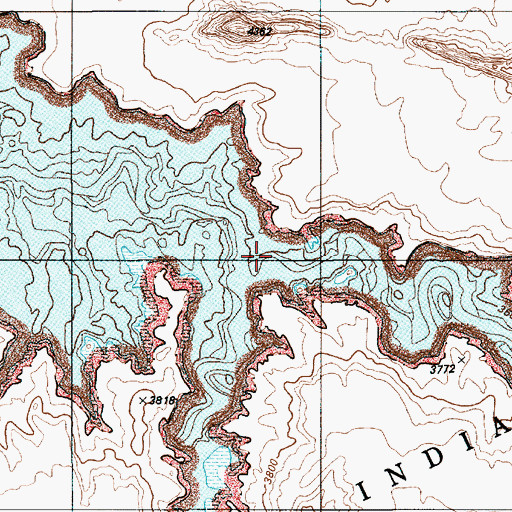 Topographic Map of West Canyon, UT
