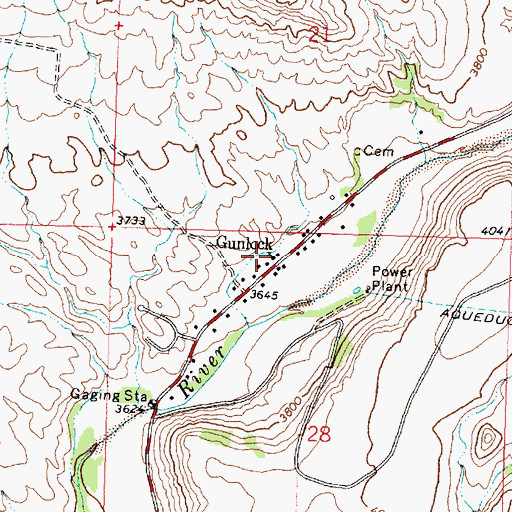 Topographic Map of The Church of Jesus Christ of Latter Day Saints, UT