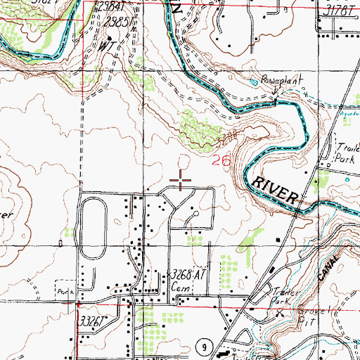 Topographic Map of The Church of Jesus Christ of Latter Day Saints, UT