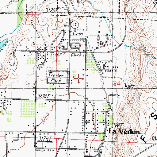 Topographic Map of The Church of Jesus Christ of Latter Day Saints, UT