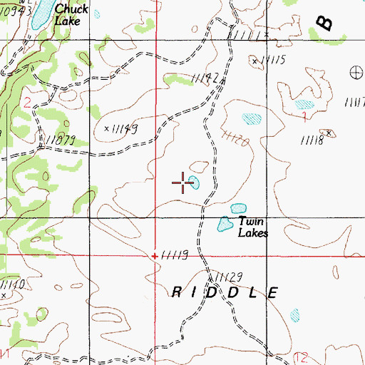 Topographic Map of West Lake, UT