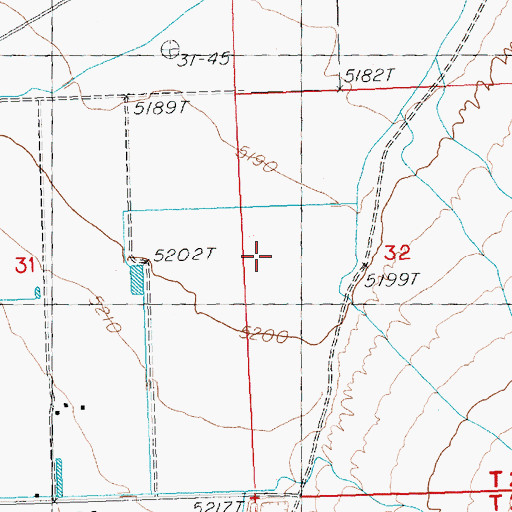 Topographic Map of Lake Creek, UT