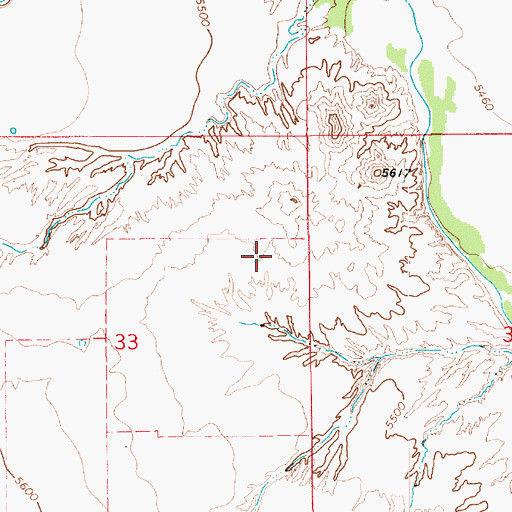 Topographic Map of KOAL-AM (Price), UT