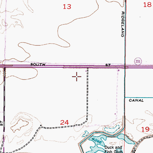 Topographic Map of KRGO-AM (Granger), UT