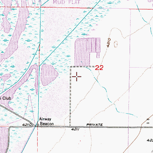 Topographic Map of KFAM-AM (Bountiful), UT