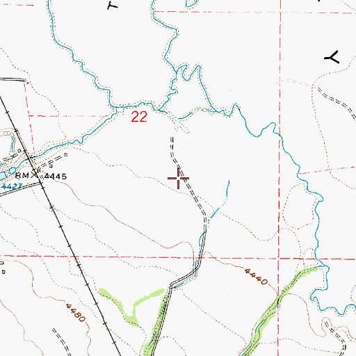 Topographic Map of KVNU-AM (Logan), UT