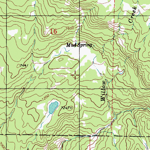 Topographic Map of KGSU-FM (Cedar City), UT