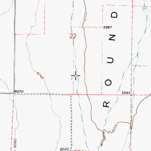 Topographic Map of David Norris Spring (not official), UT