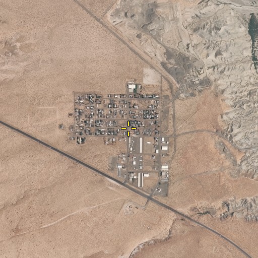 Aerial/Satellite Image of Big Water, UT