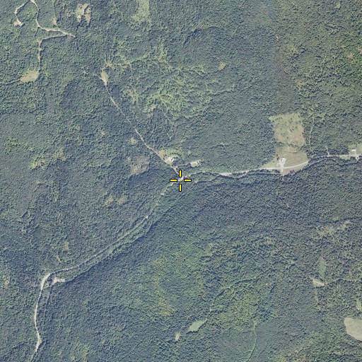 Aerial/Satellite Image of Bunnell Brook, VT
