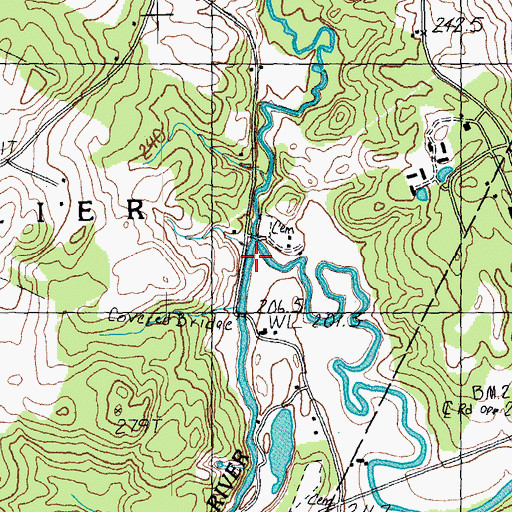 Topographic Map of Kingsbury Branch, VT