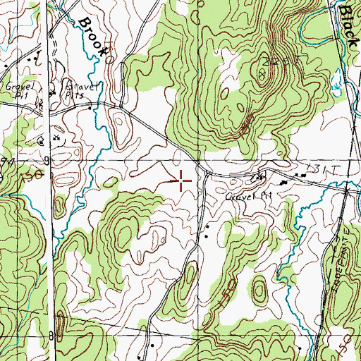 Topographic Map of Lapland School, VT