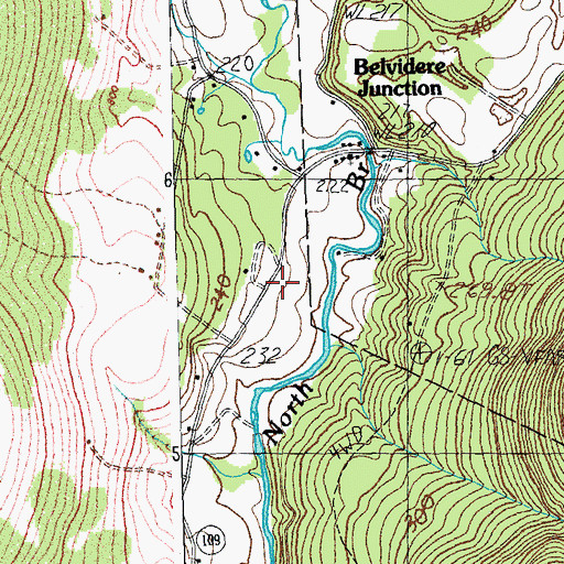 Topographic Map of Locke School, VT