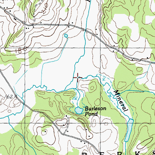 Topographic Map of Mineral Brook, VT