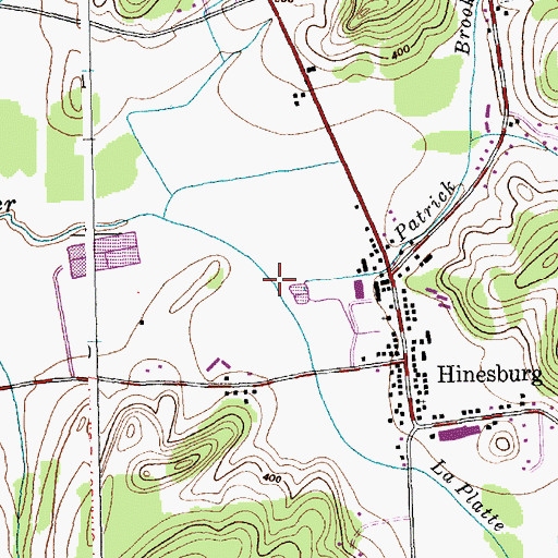 Topographic Map of Patrick Brook, VT