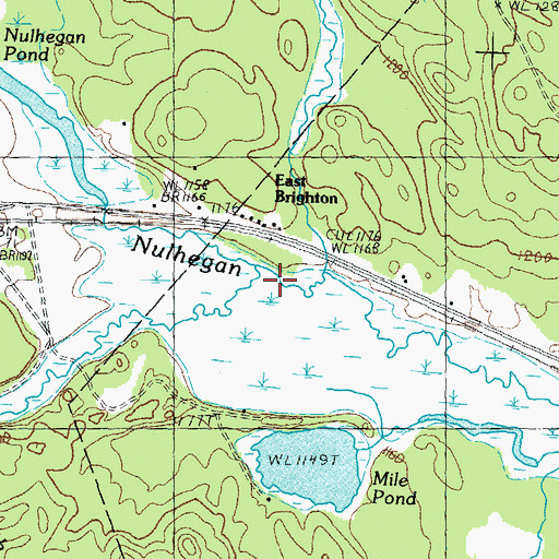 Topographic Map of Paul John Brook, VT