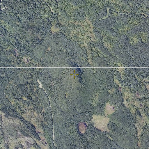 Aerial/Satellite Image of Round Top, VT