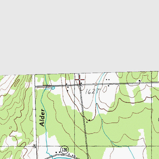 Topographic Map of School Number 5, VT