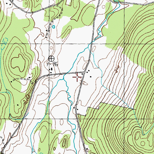 Topographic Map of Soule School, VT