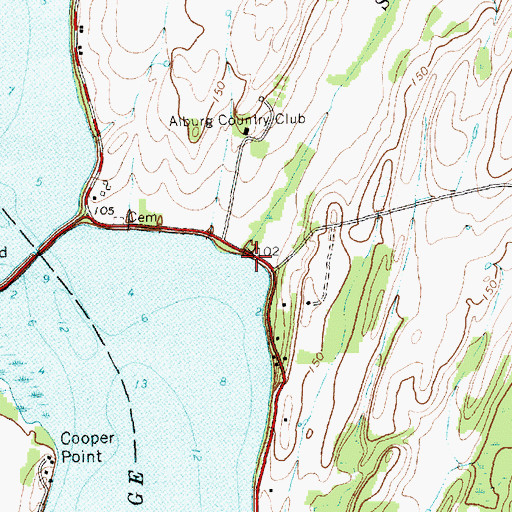 Topographic Map of Sucker Brook, VT