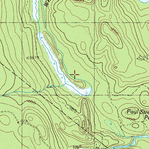 Topographic Map of West Mountain Brook, VT