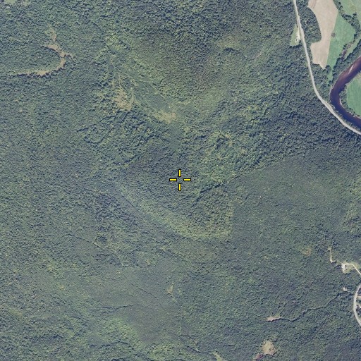 Aerial/Satellite Image of Willard Mountain, VT