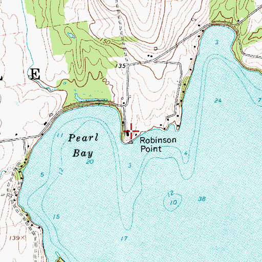Topographic Map of Maycrest Camp, VT