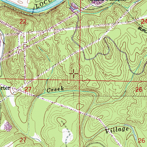 Topographic Map of Palos Number 3 Mine, AL