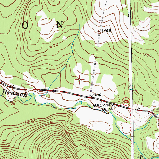 Topographic Map of Robert Frost Wayside, VT
