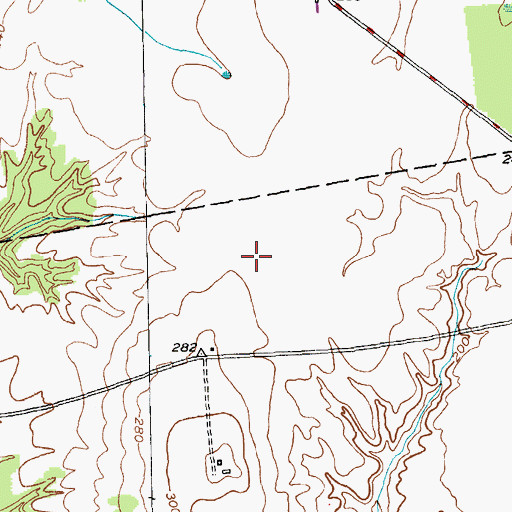 Topographic Map of Torrey Airport (historical), VT