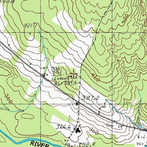 Topographic Map of Town of Charleston, VT