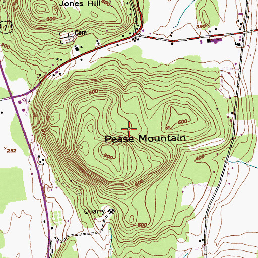 Topographic Map of Town of Charlotte, VT