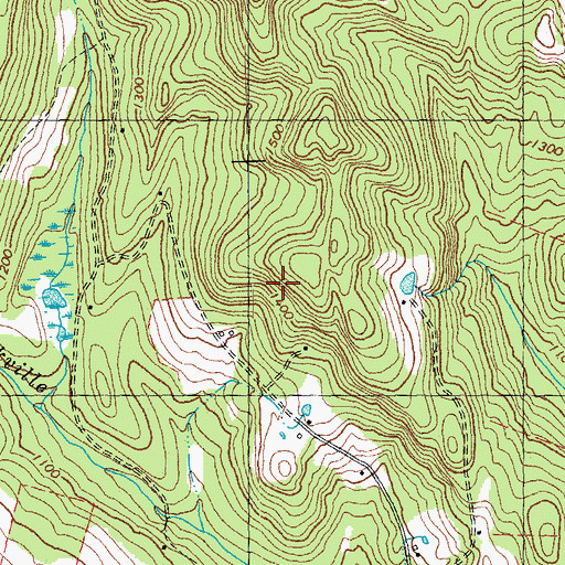 Topographic Map of Town of Corinth, VT