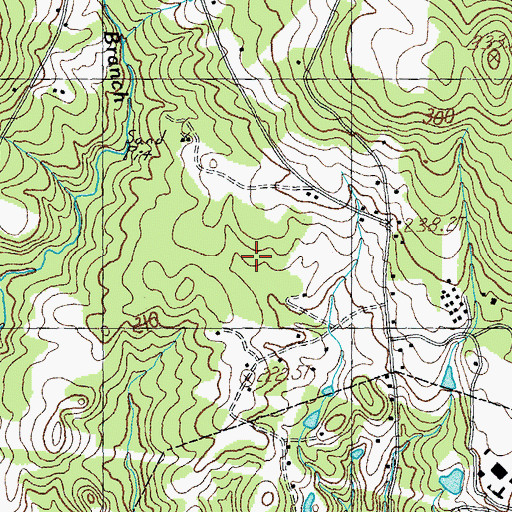 Topographic Map of Town of Johnson, VT