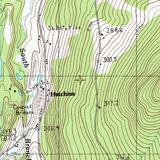 Topographic Map of Town of Montgomery, VT