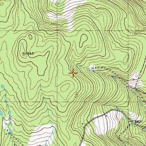 Topographic Map of Town of Northfield, VT